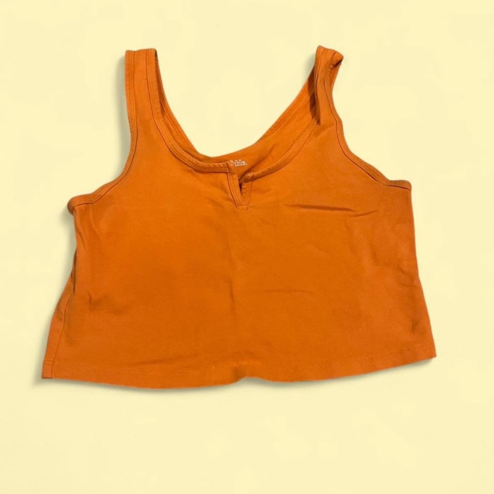 Wild Fable Vibrant Orange Crop Top